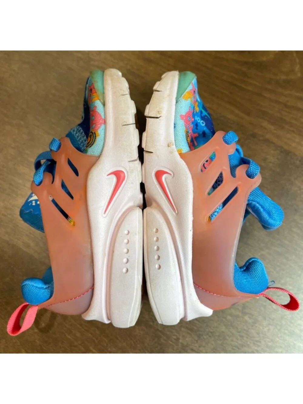 Nike Air Presto SE Underwater Adventures Sneaker Toddler Size 6 Baby Shark Shoes